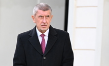 Andrej Babiš na Pražském Hradě.
