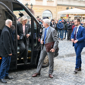 Petr Pavel navštívil Prahu.