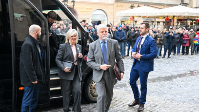 FOTO: Petr Pavel s manželkou Evou Pavlovou.