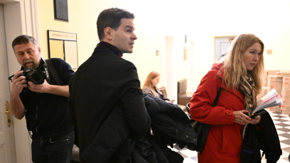 FOTO: Soudní spor Adama Krause a Nikol Enevové pokračuje.