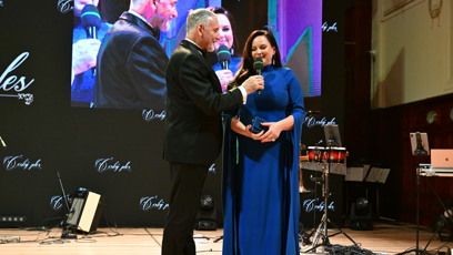 FOTO: Jitka Čvančarová se postarala o charitativní část večera.