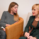 Společně si měly o čem povídat. Podle Lucie jisté věci mezi nebem a zemí existují. 