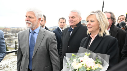 FOTO: Petr Pavel a Eva Pavlová na návštěvě Prahy.