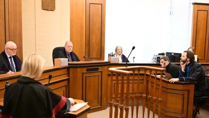 FOTO: Soudní spor Adama Krause a Nikol Enevové pokračuje.