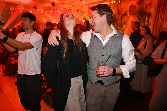 FOTO: Amélie Pokorná byla v dobrém rozmaru. – stránka 79