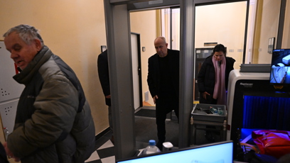 FOTO: K soudu dorazil také moderátor Jan Kraus a exmanželka Jana Krausová.