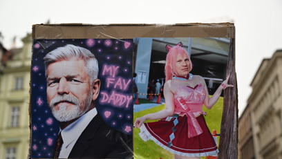 FOTO: Demonstranti se toho nebojí.