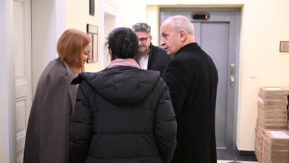 FOTO: K soudu dorazil také moderátor Jan Kraus a exmanželka Jana Krausová.