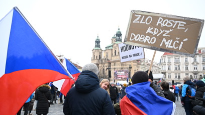 FOTO: Demonstrace Milion chvilek pro demokracii.