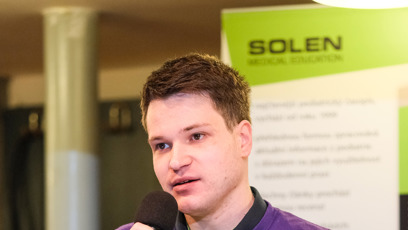 FOTO: Tadeáš Říha se věnuje osvětě.