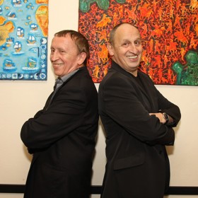 Bratři Jan a Ivan Krausovi.