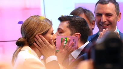 FOTO: Volodymyra Zelenského si Olena vzala v roce 2003, vychovávají spolu dvě děti.