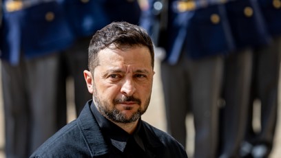 FOTO: Ukrajinský prezident Volodymyr Zelenskyj vydal varovné prohlášení. Je přesvědčen o tom, že Rusko se po případné prohře Ukrajiny nezastaví a půjde si pro další území.