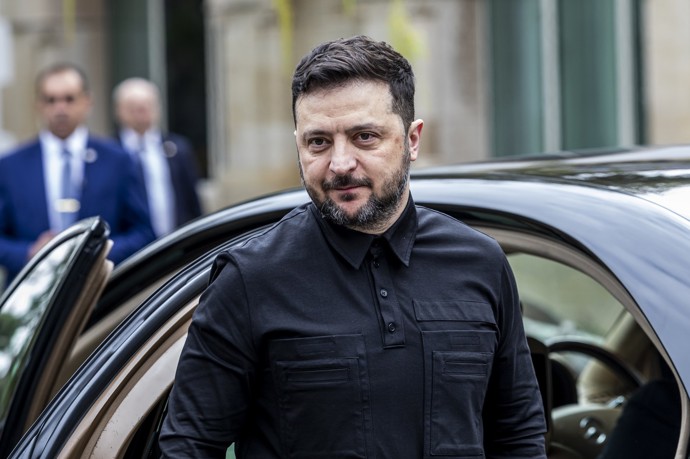 FOTO: Ukrajinský prezident Volodymyr Zelenskyj je u moci od roku 2019.