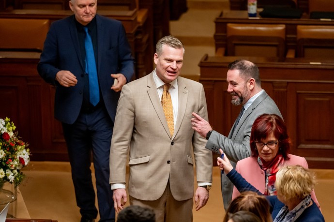 FOTO: Filip Turek a Igor Červený ve sněmovně. – stránka 1