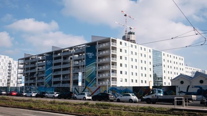 FOTO: Olympijská vesnička v Miláně.