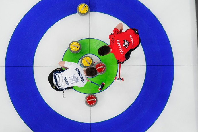 FOTO: Kanada měla při zápase v curlingu podvést Českou republiku. – stránka 2