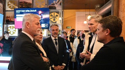 FOTO: Petr Pavel dorazil i s Evou Pavlovou.