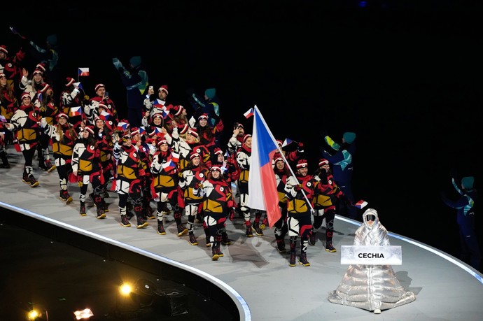 FOTO: Česká reprezentace během zahajovacího ceremoniálu v San Siru. – stránka 2