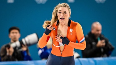 FOTO: Jutta vyhrála na olympiádě zlato v rychlobruslení.