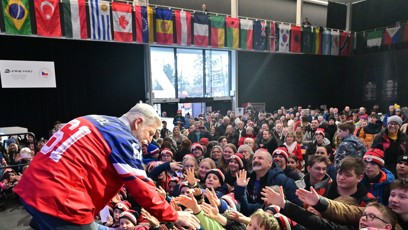 FOTO: Návštěva prezidenta Petra Pavla s manželkou Evou na Olympijském festivalu na českobudějovickém výstavišti.