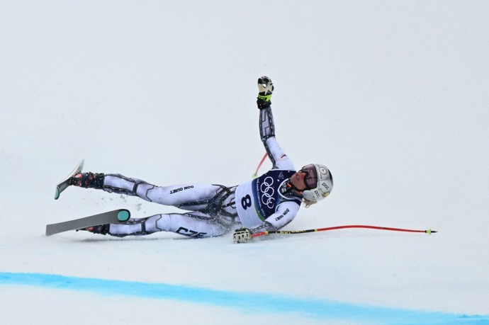 FOTO: Ester Ledecká utrpěla v Super-G ošklivý pád. – stránka 3