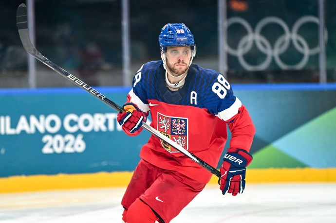 FOTO: David Pastrňák v utkání proti Kanadě. – stránka 5