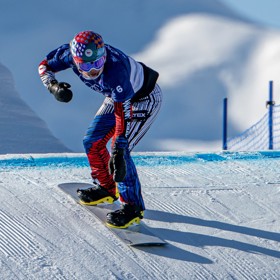 Snowboardistka Eva Adamczyková získala stříbro.