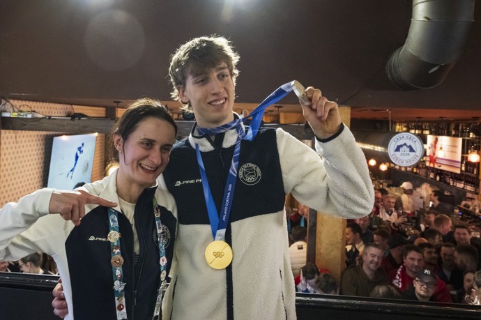 FOTO: Martina Sáblíková je nadšená z Metoděje Jílka.