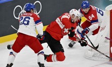 Hokej Česko:Švýcarsko.