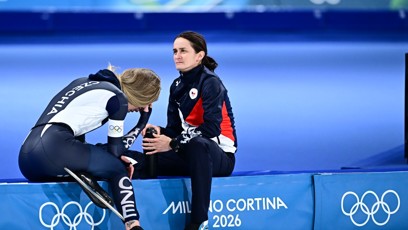 FOTO: Nikola Zdráhalová a Martina Sáblíková.