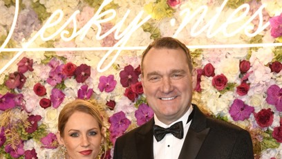 FOTO: Politik Radim Fiala s manželkou.