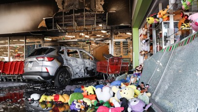 FOTO: Nepokoje v Mexiku.