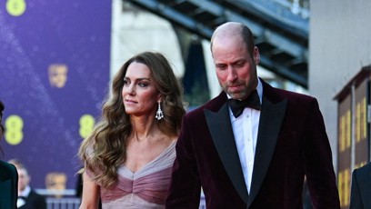 FOTO: Kate Middleton s manželem Williamem na cenách BAFTA.