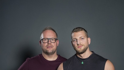 FOTO: Podnikatel Miloš s trenérem Romanem.