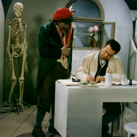 snímek z filmu Doktorská pohádka (Vladimír Menšík)