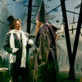 snímek z filmu Doktorská pohádka - Jiří Císler a Vlastimil Hašek