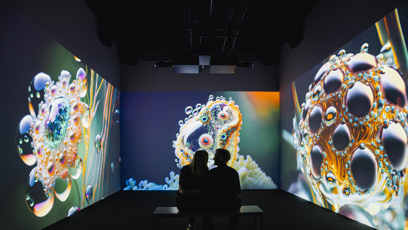 FOTO: Aktuálně je v Signal Space k vidění výstava Echoes of Tomorrow.