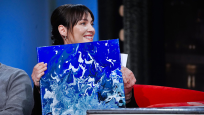 FOTO: Kateřina Sokolová miluje umění.