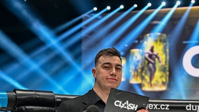 FOTO: Moderátor Clashe Jan Dokládal.