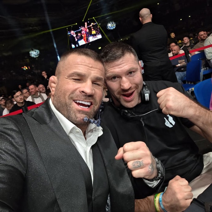 FOTO: Karlos Vémola a Will Fleury na Oktagonu 83 v Německu.