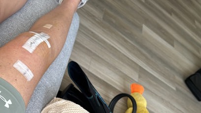 FOTO: Lindsey Vonn s pejskem.