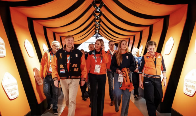 FOTO: Král Vilém Alexandr Nizozemský s manželkou na olympijských hrách. – stránka 1