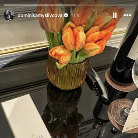 Dominika Myslivcová je s partnerem v hotelu Shangri-La.