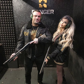 Lela Ceterová a Karlos Vémola oslavili Valentýna po svém.