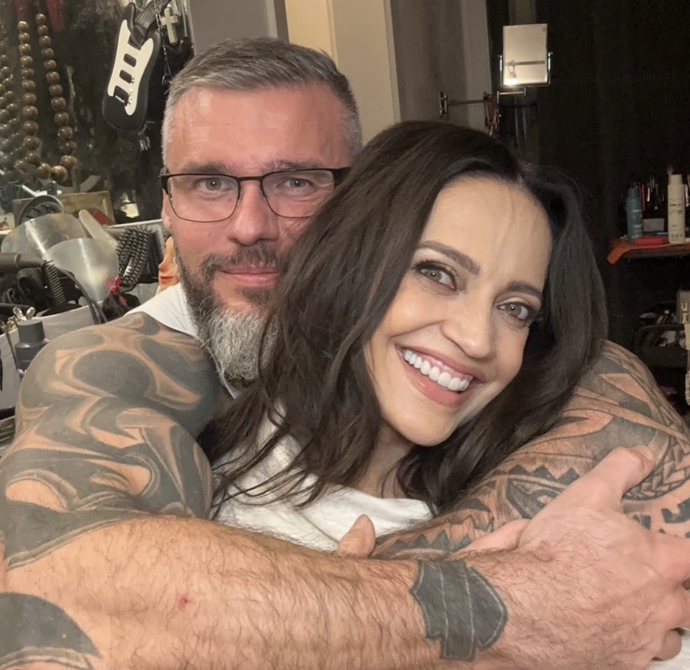 FOTO: Lucie Bílá slaví Valentýna se svým partnerem.