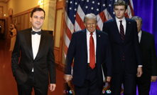 Slova Petra Macinky zaznamenal i Barron Trump.