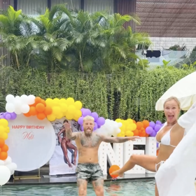 Nela Slováková a Radek Roušal jsou podle všeho velmi šťastní.