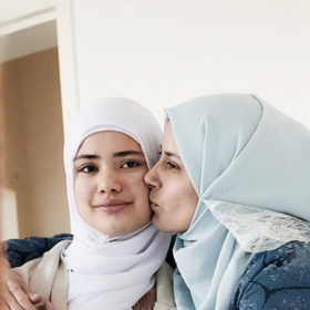 Amira s dcerou Zenou.