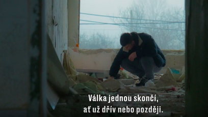 FOTO: Se štábem se vydal na Ukrajinu aby na vlastní oči viděl válku.